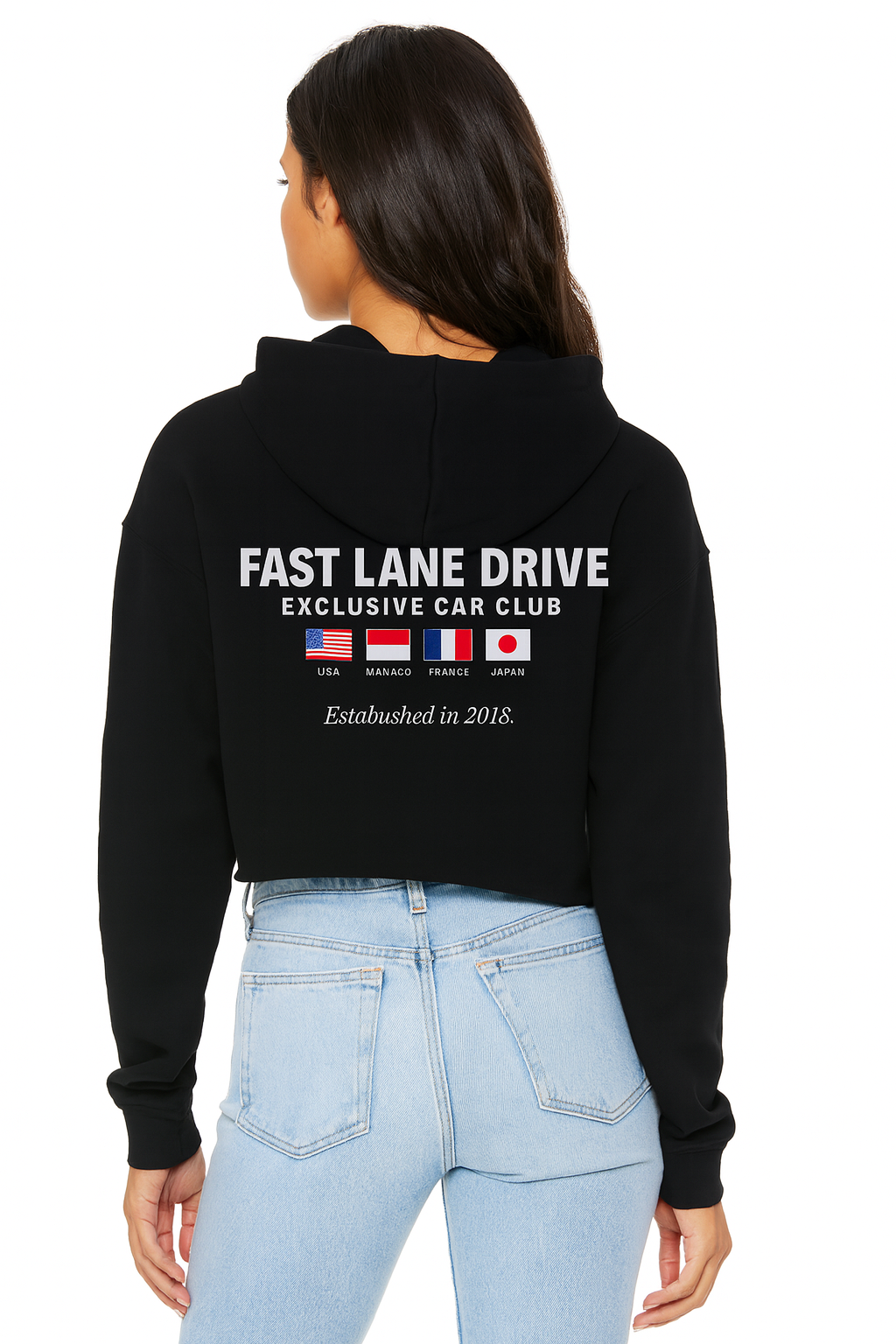 Fast Lane Hoodie Flags