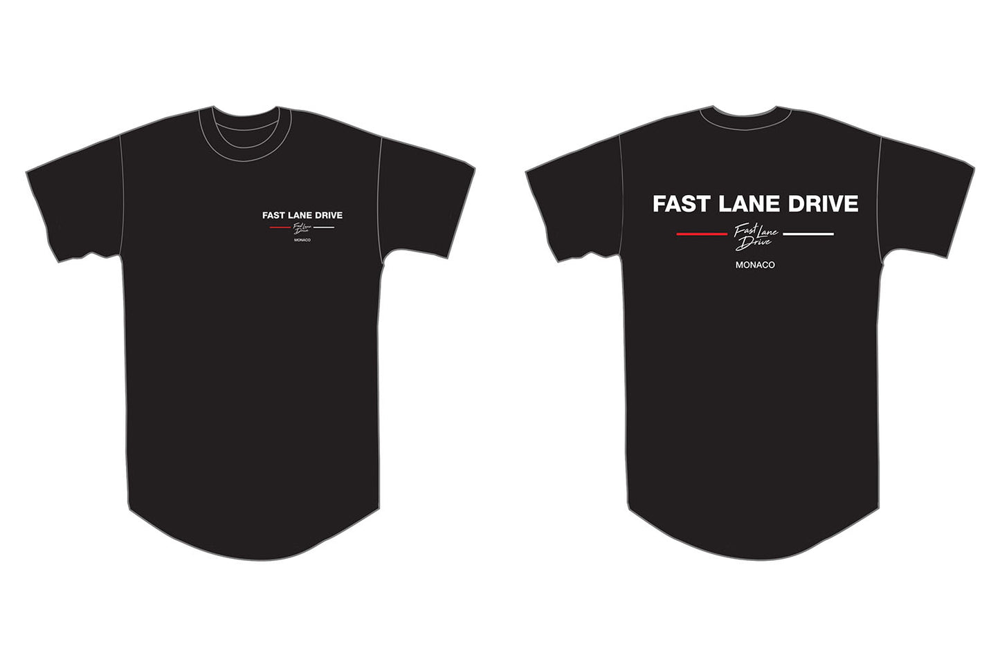 Fast Lane Drive Chapters Men's T-Shirt Monaco