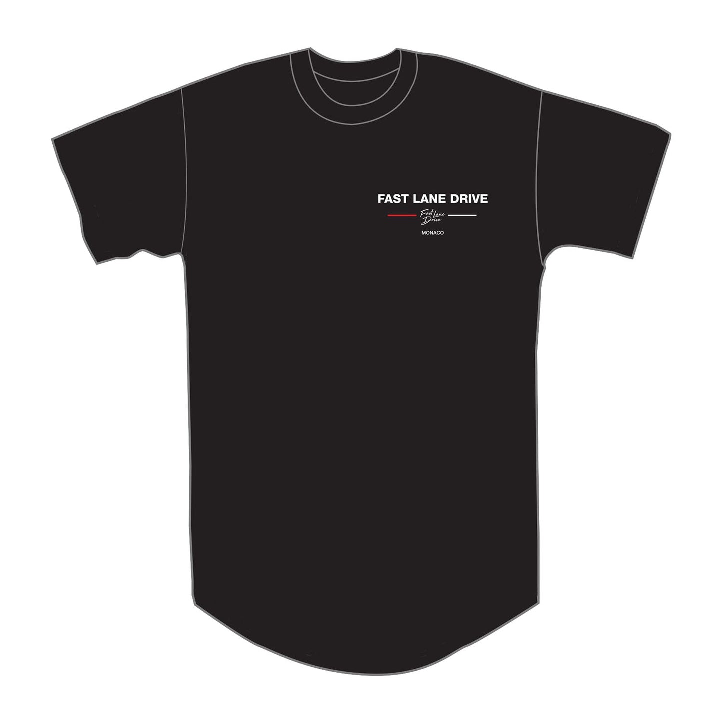 Fast Lane Drive Chapters Men's T-Shirt Monaco