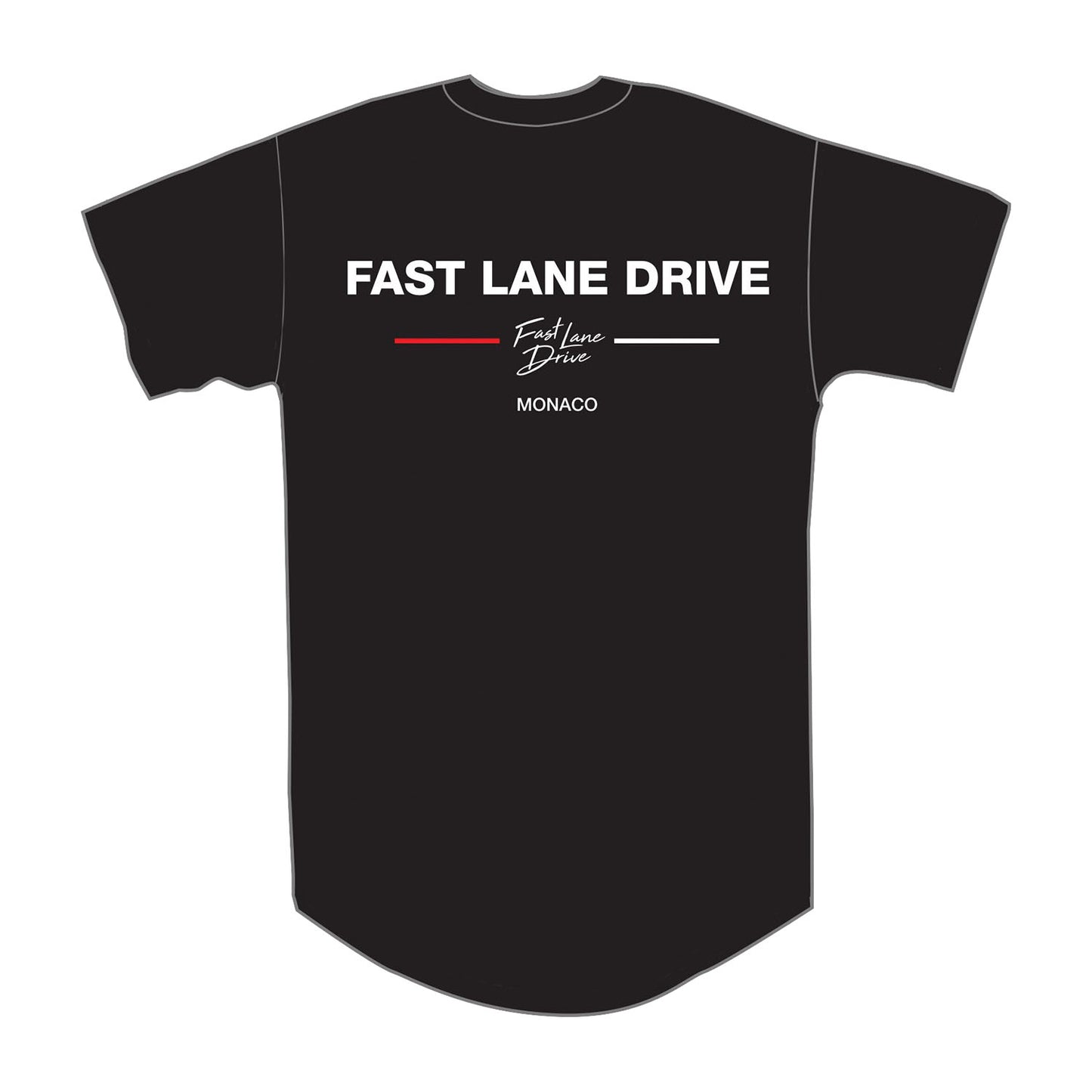 Fast Lane Drive Chapters Men's T-Shirt Monaco
