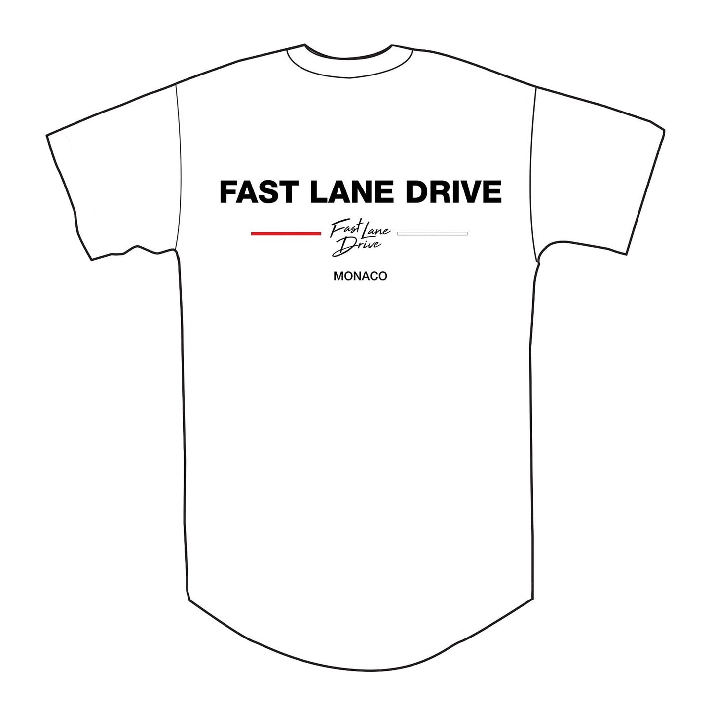 Fast Lane Drive Chapters Men's T-Shirt Monaco