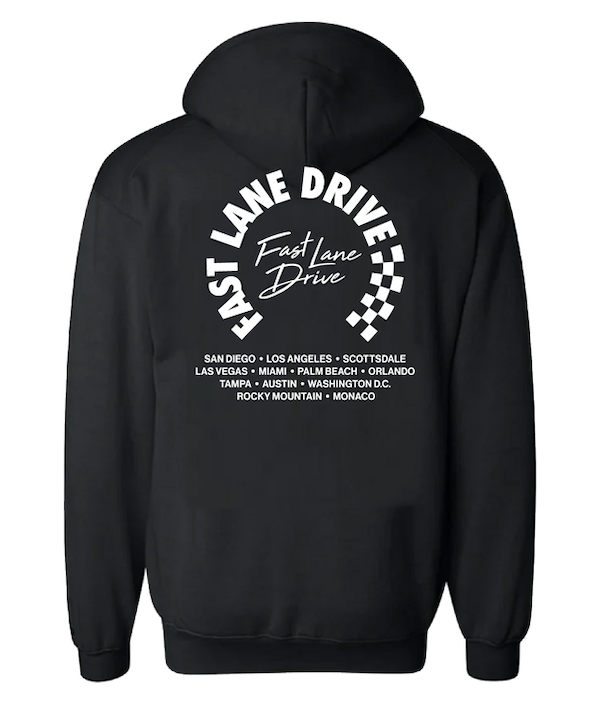 Fast Lane Drive Hoodie Rally