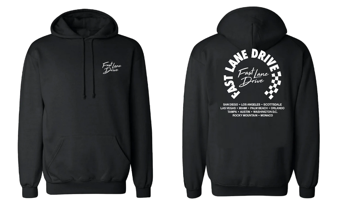 Fast Lane Drive Hoodie Rally