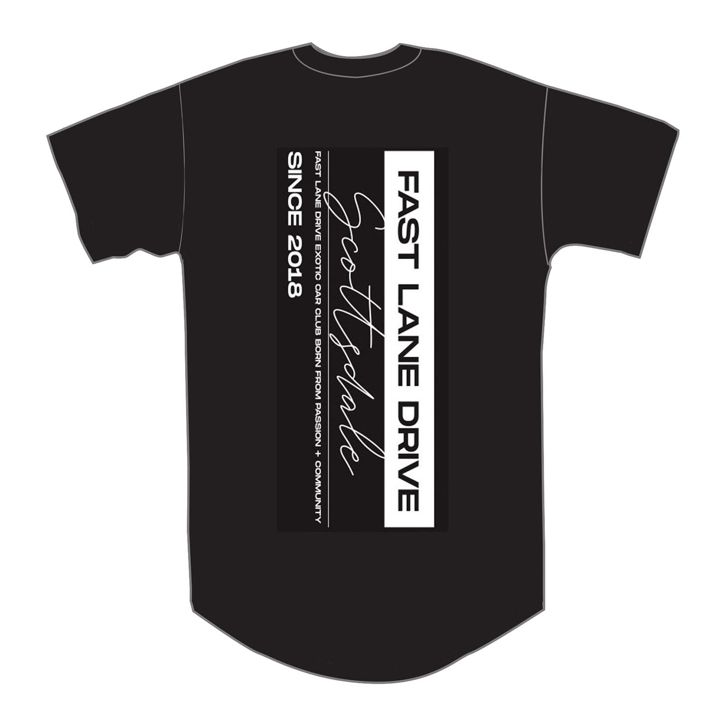 Fast Lane Drive Chapters Shirt Scottsdale AZ