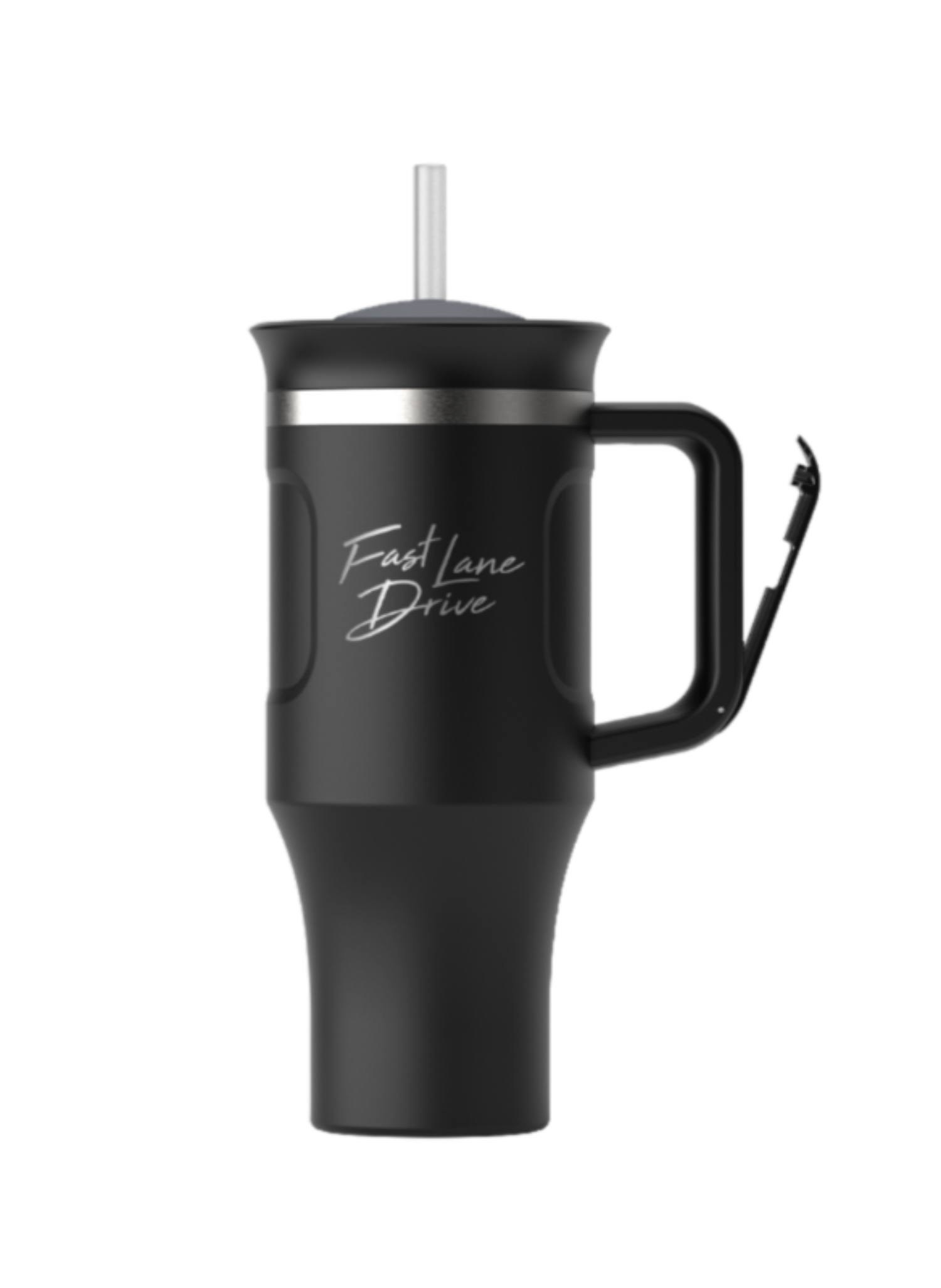 Fast Lane Drive Matte Tumbler with Straw Friendly (Wholesale)