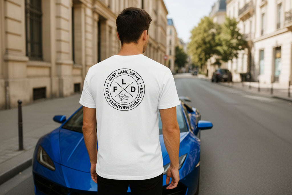 Fast Lane Drive Men's T-Shirt Exclusive Member Club