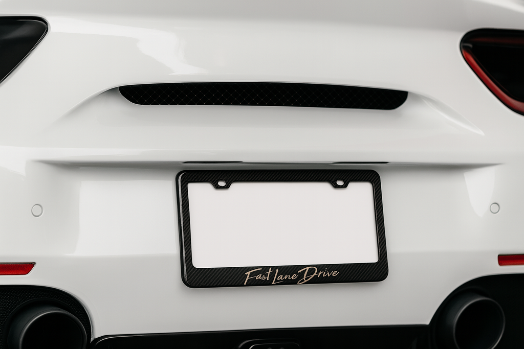 Fast Lane Drive License Plate