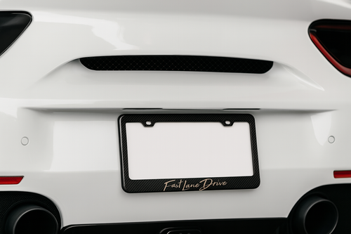 Carbon Fiber License Plate Frame (Wholesale)