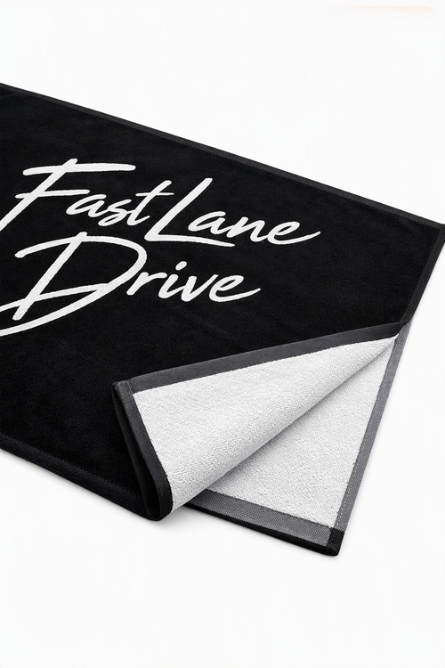 Fast Lane Drive Beach/pool Towel (Wholesale)