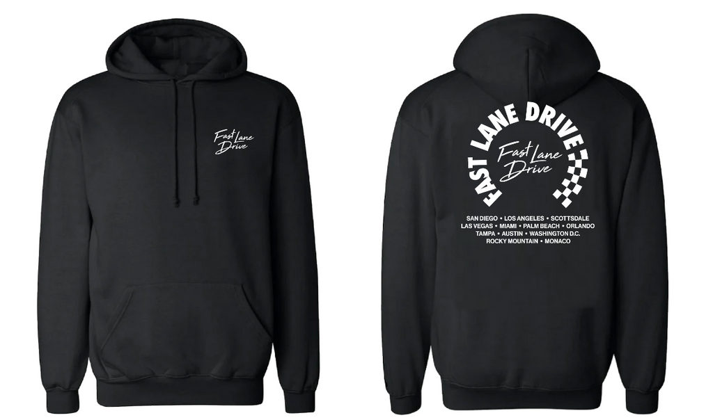 Fast Lane Drive Hoodie Rally