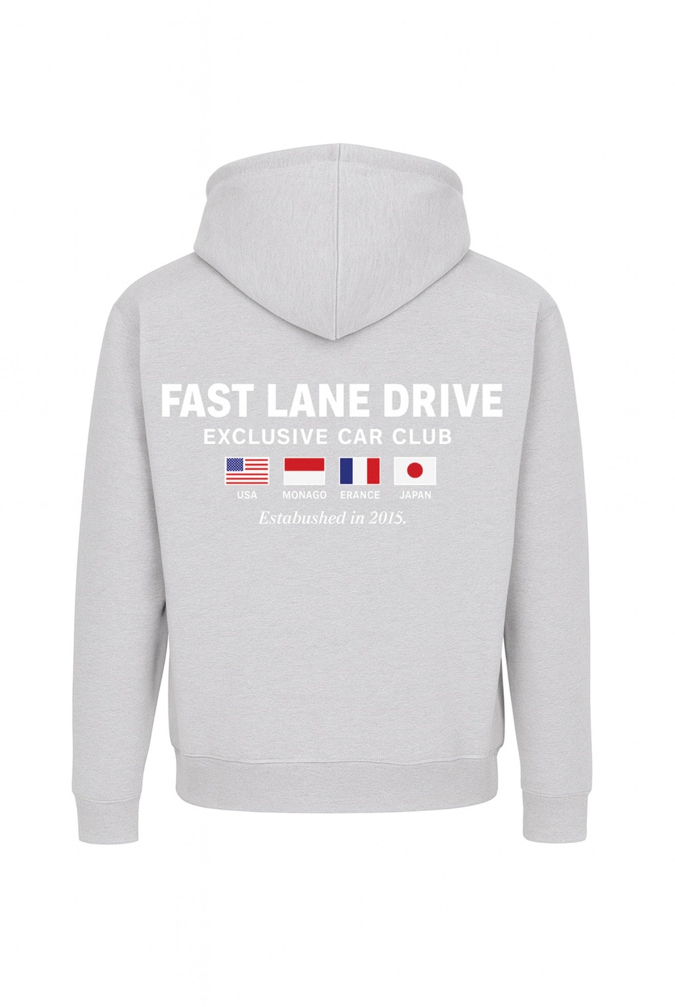 Fast Lane Hoodie Flags