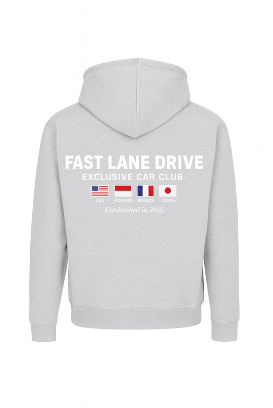 Fast Lane Hoodie Flags