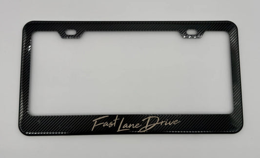 Carbon Fiber License Plate Frame