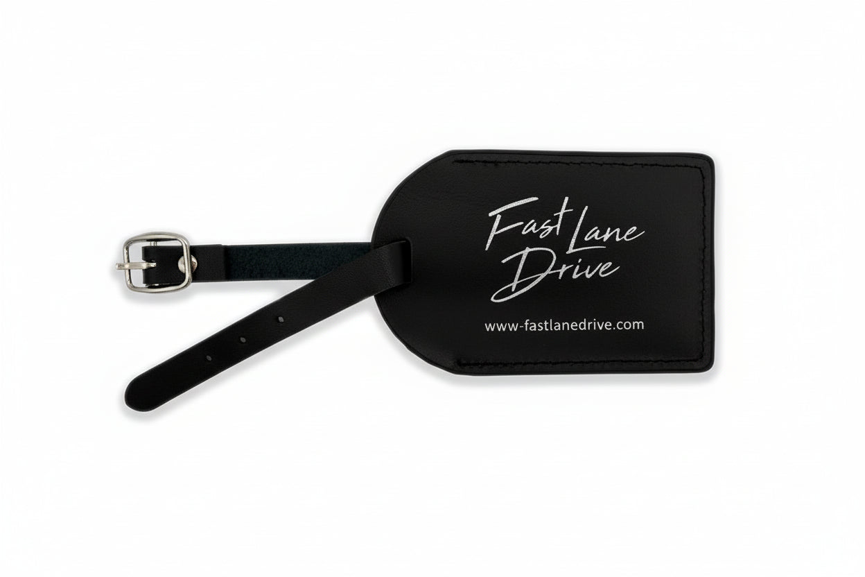 Fast Lane Drive Signature Luggage Tag