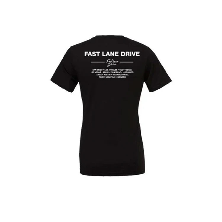 Fast Lane Drive Men's T-Shirt All-Cities Black