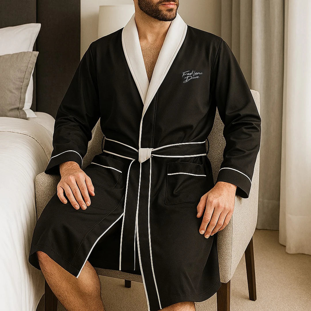Fast Lane Drive Unisex Bathrobe