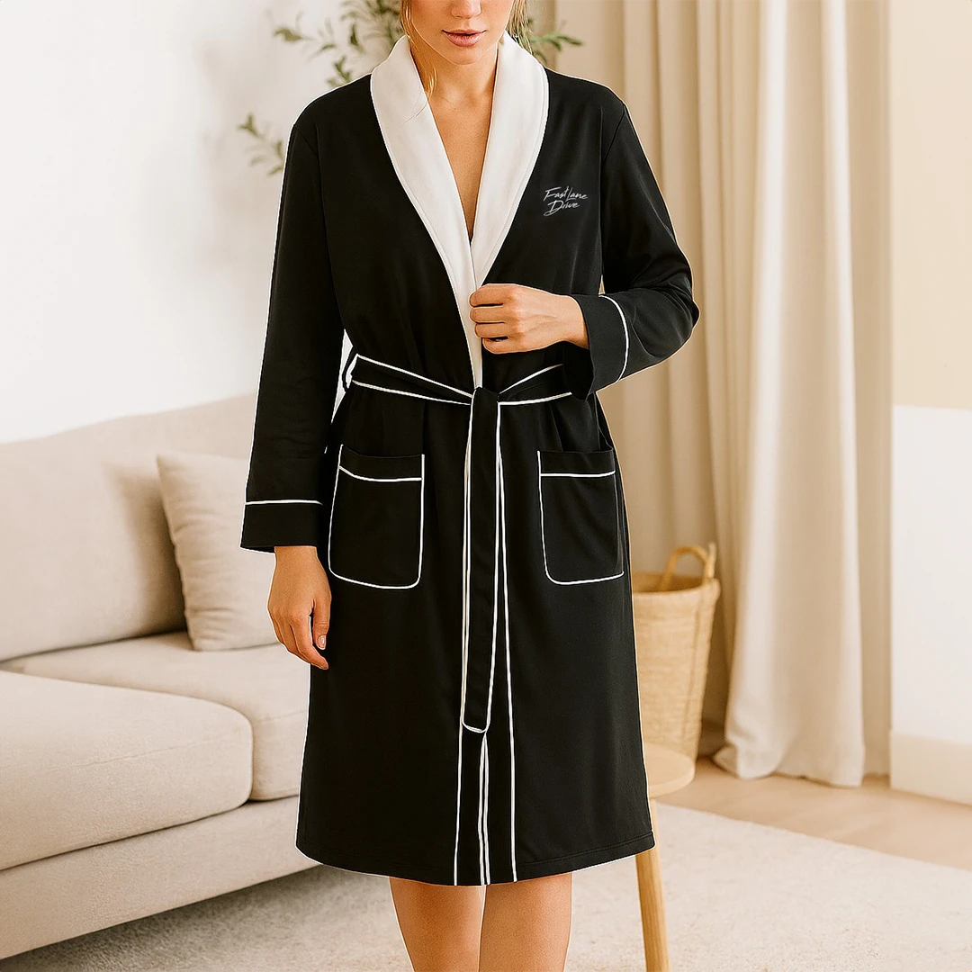 Fast Lane Drive Unisex Bathrobe