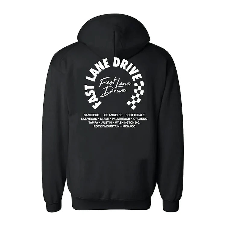Fast Lane Drive Hoodie Rally