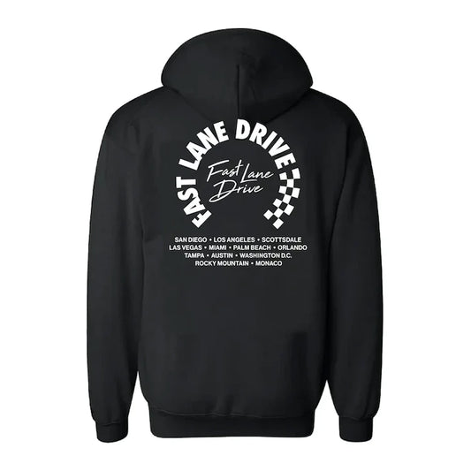 Fast Lane Drive Hoodie Rally