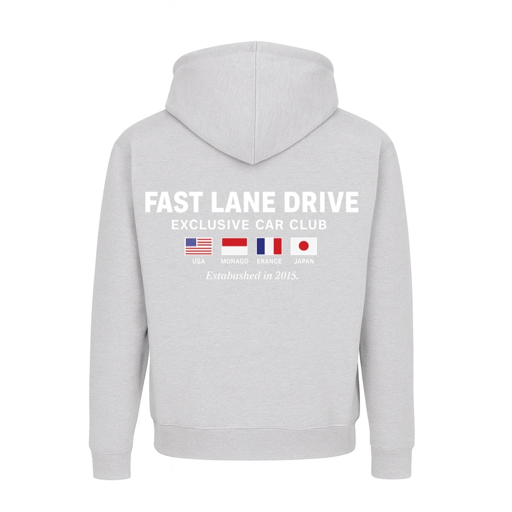 Fast Lane Hoodie Flags